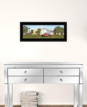 Summer on the Farm 2 Black Framed Print Wall Art