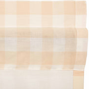 Annie Buffalo Tan Check Short Panel Set of 2 63x36