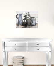 Floral Farmhouse I 1 White Framed Print Wall Art