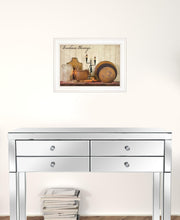Farmhouse Blessings 2 White Framed Print Kitchen Wall Art