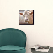 Up Close on the Farm Black Framed Print Wall Art