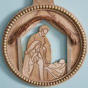 Manger Scene Wall Ornament