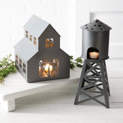 Galvanized Silo Christmas Luminary