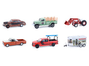 "Down on the Farm" Series 11 Set of 6 pieces 1/64 Diecast Models by Greenlight