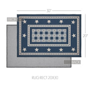 My Country Polyester Rug Rect 20x30
