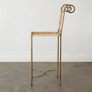 Aurelia Macrame Bar Stool
