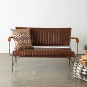 Saddle Leather Sofa Seat