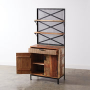 Reclaimed Wood Bakers Rack