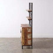 Reclaimed Wood Bakers Rack