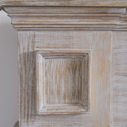 Distressed Wood Fireplace Mantel