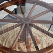 Wagon Wheel Table
