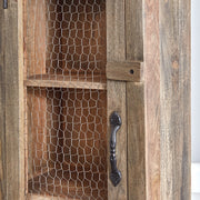 Farmhouse Coop Storage Cabinet
