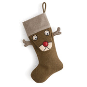 Reindeer Christmas Stocking