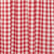 Annie Buffalo Red Check Ruffled Panel Set of 2 84x40