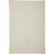 Sawyer Mill Red Windmill Muslin Unbleached Natural Tea Towel 19x28