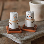 Ceramic Smores Salt and Pepper Shakers