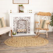 Celeste Jute Rug Oval 48x72