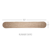 Natural Jute Runner 13x90