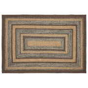 Espresso Jute Rug Rect w/ Pad 48x72
