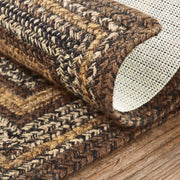 Espresso Jute Rug Rect w/ Pad 48x72