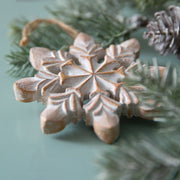 Resin Snowflake Ornament - Box of 4