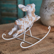 Antique-Inspired Rocking Bunny