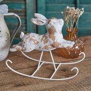 Antique-Inspired Rocking Bunny