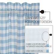 Annie Buffalo Blue Check Tier Set of 2 L24xW36