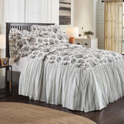 Annie Portabella Floral Ruffled Twin Coverlet 76x39+27