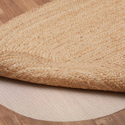 Natural Jute Rug Oval w/ Pad 27x48