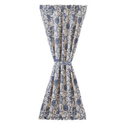 Dorset Navy Floral Door Panel 72x40