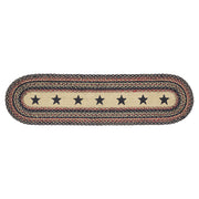 Colonial Star Jute Oval Runner 13x48