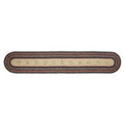 Colonial Star Jute Oval Runner 13x72