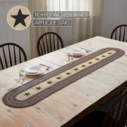 Colonial Star Jute Oval Runner 13x72