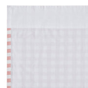 Annie Buffalo Coral Check Swag Set of 2 36x36x16