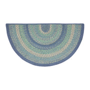 Jolie Jute Rug Half Circle 19.5x36