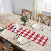 Annie Red Check Runner 12x48