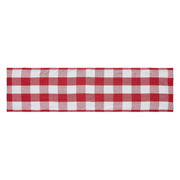 Annie Red Check Runner 12x48