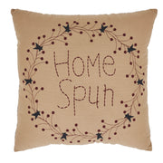 Pip Vinestar Home Spun Wreath Pillow 12x12