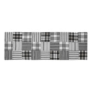 Sawyer Mill Black Runner Quilted 8x24