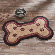 Connell Medium Bone Rug Stencil Paws 15x23