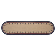 My Country Oval Runner Stencil Stars 12x48