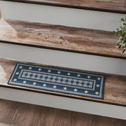 My Country Polyester Stair Tread Rect Latex 8.5x27