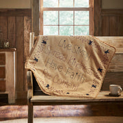 Pip Vinestar Burlap Lap Throw 32Wx32L