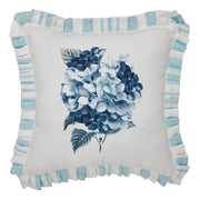 Finders Keepers Hydrangea Ruffled Pillow 12x12