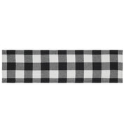 Annie Buffalo Check Black Runner 12x48