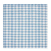 Annie Buffalo Check Blue Table Topper 40x40