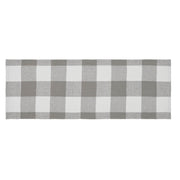 Annie Buffalo Check Grey Runner 12x36