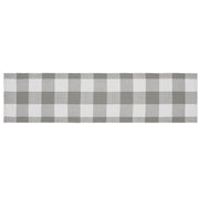 Annie Buffalo Check Grey Runner 12x48