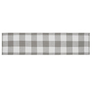 Annie Buffalo Check Grey Runner 12x48